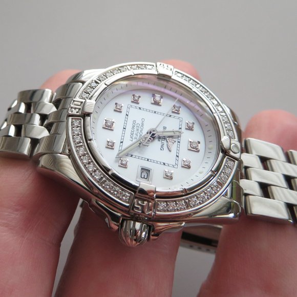 BREITLING COCKPIT Diamond Ladies Watch - Picture 4 of 15